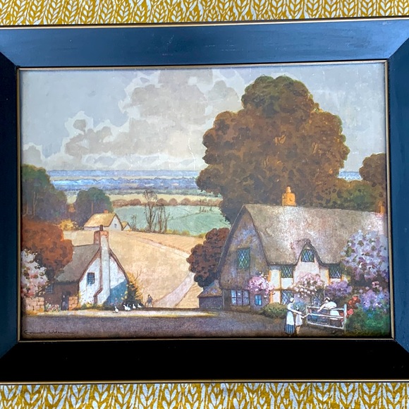 Vintage Franklin Foil Artwork #4031 - Picture 1 of 7